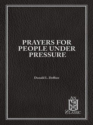 cover image of Prayers For People Under Pressure